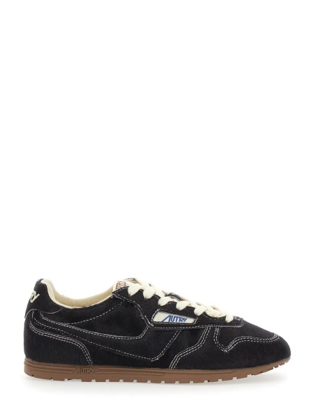 Sneakers 'Windspin Low' Brown Sneaker with Logo on the Side in Suede for Women