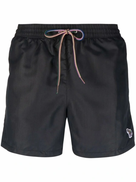Sort de baie Paul Smith negru din poliester reciclat