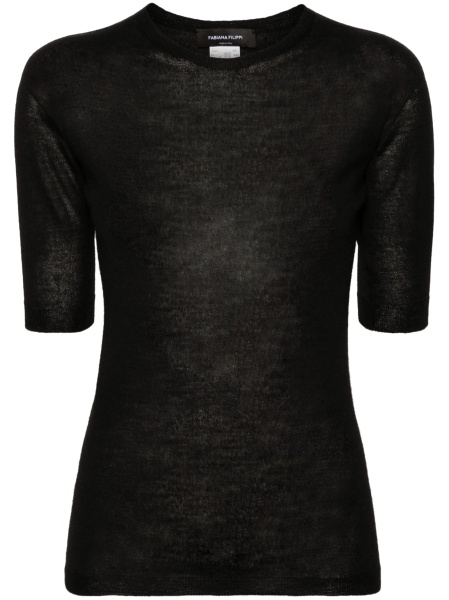 Top tricotat Fabiana Filippi negru