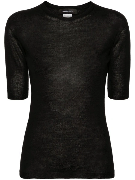 Top tricotat Fabiana Filippi negru