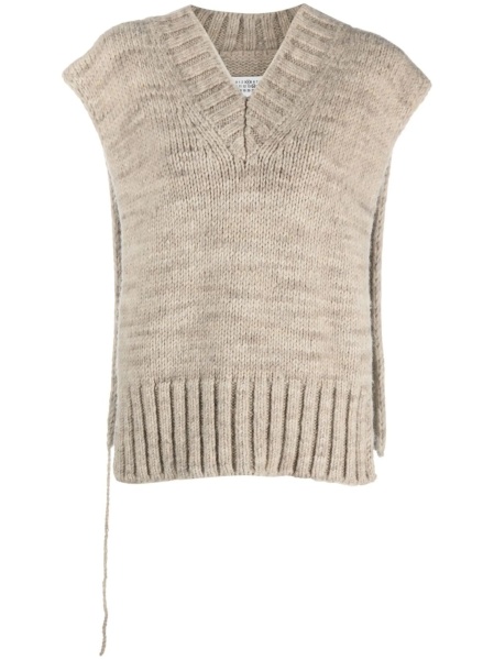 Top tricotat Maison Margiela neutru