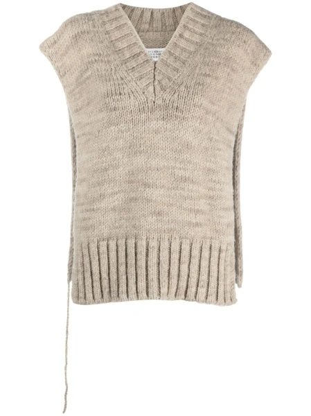 Top tricotat Maison Margiela neutru