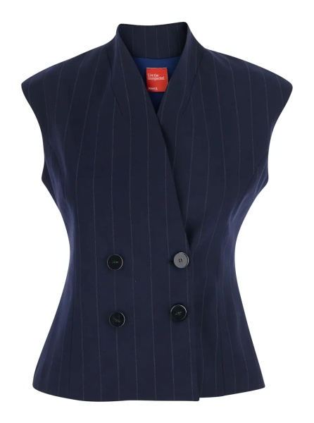 Topuri Blue TOP with long sleeves and Tech Fabric, women