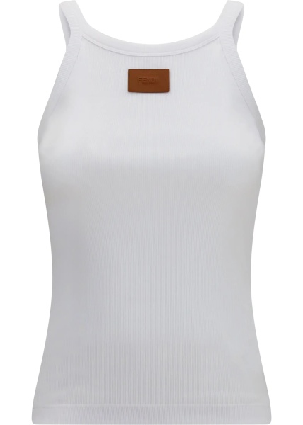 Topuri Ribbed cotton tank Top