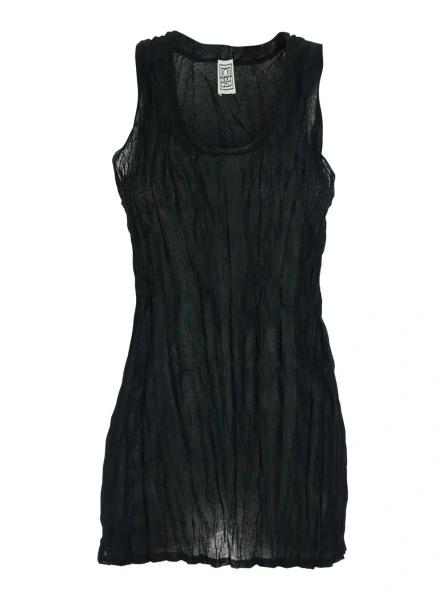 Topuri TOTÊME Crinkled Knit Tank