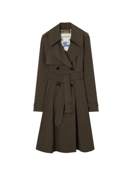 Trenci Burberry maro din bumbac