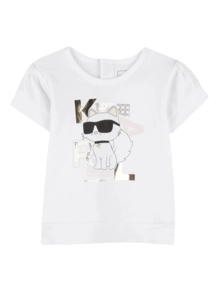 Trening Karl Lagerfeld alb din elastan si polyester