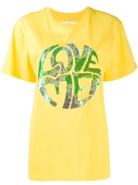Tricou Alberta Ferretti galben