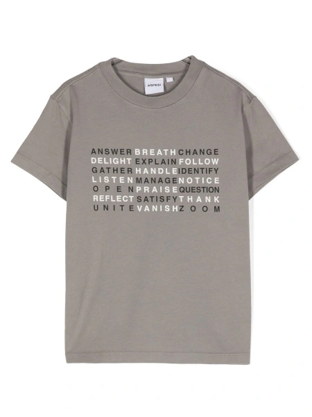 Tricou Aspesi gri