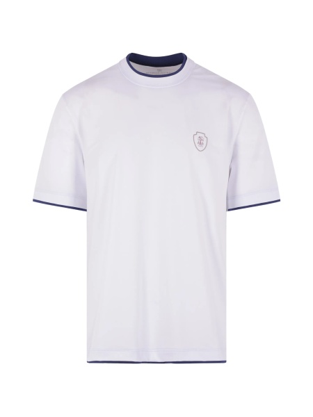 Tricou Brunello Cucinelli alb
