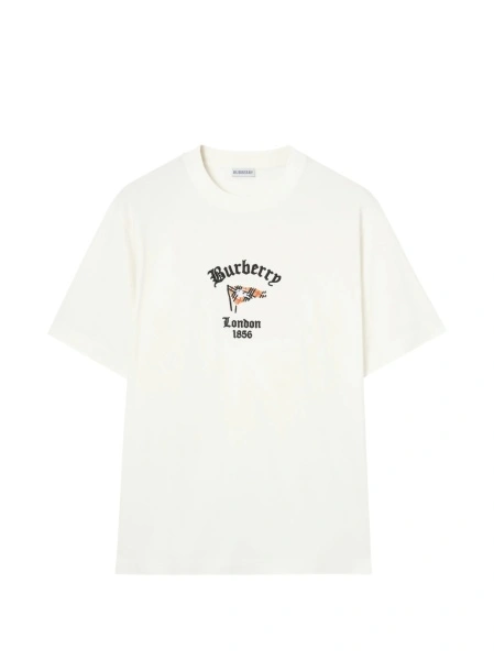 Tricou Burberry neutru din bumbac