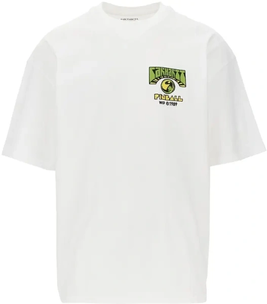 Tricou Carhartt alb 'Pinball'