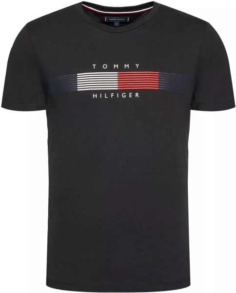 Tricou CHEST CORP STRIPE GRAPHIC TEE