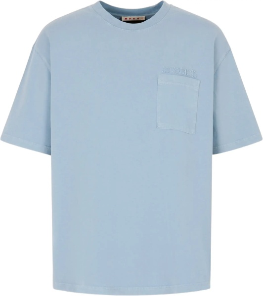 Tricou cotton jersey T-shirt with chest pocket