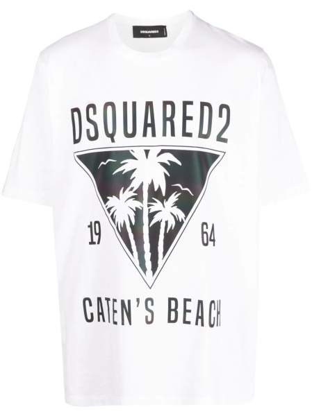 Tricou DSQUARED2 alb