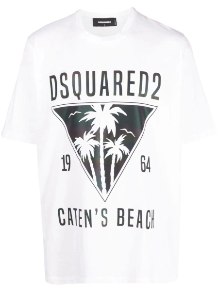 Tricou DSQUARED2 alb