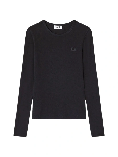 Tricou Ganni negru