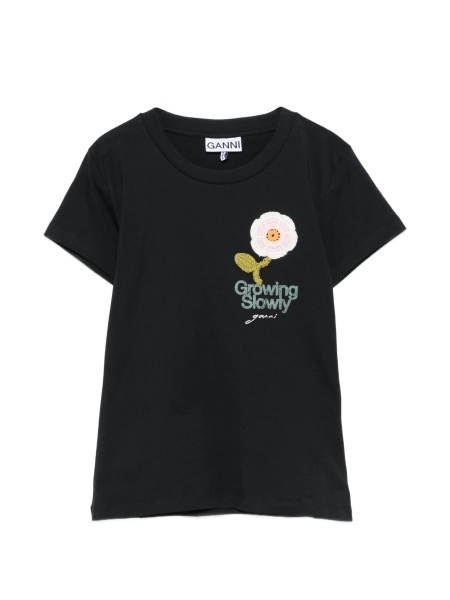 Tricou Ganni negru