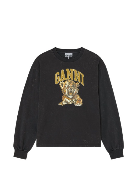 Tricou Ganni negru