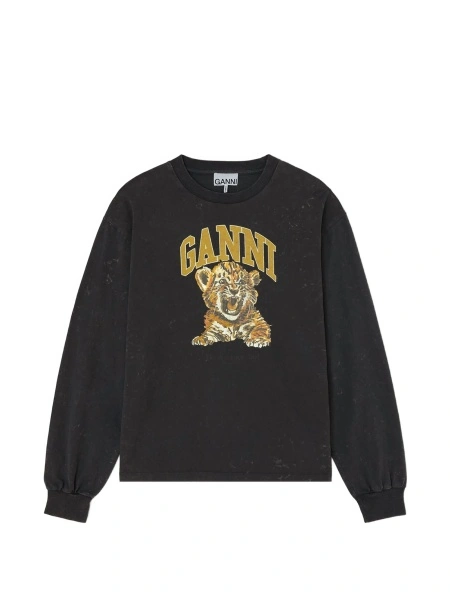 Tricou Ganni negru