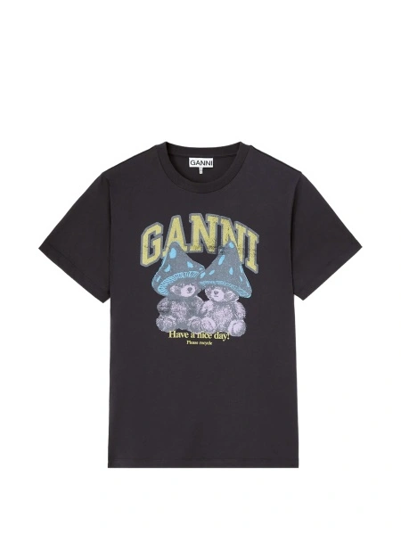 Tricou Ganni negru