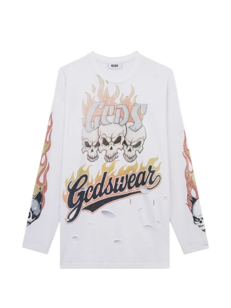 Tricou GCDS alb