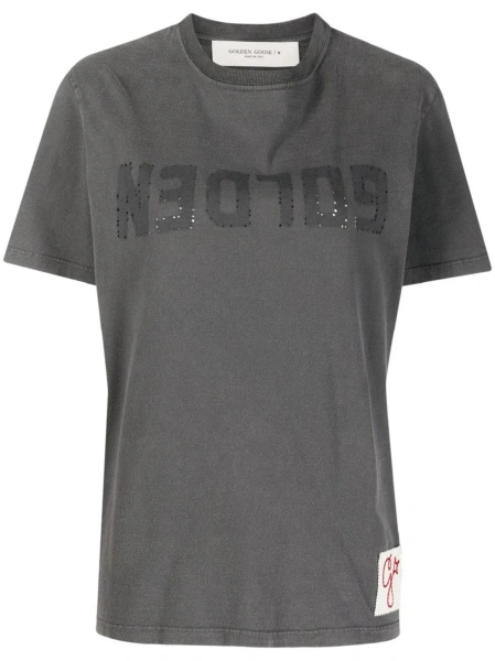 Tricou Golden Goose gri