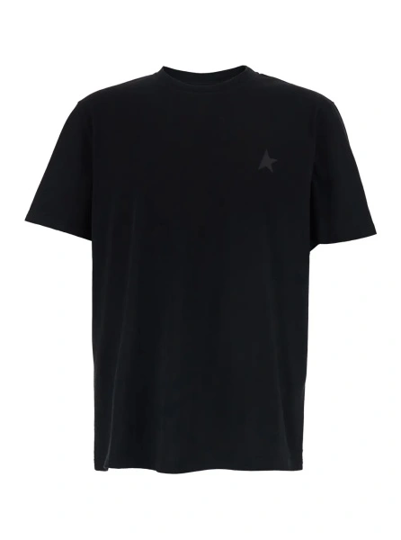 Tricou Golden Goose negru din bumbac