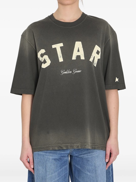 Tricou Golden Goose star gri