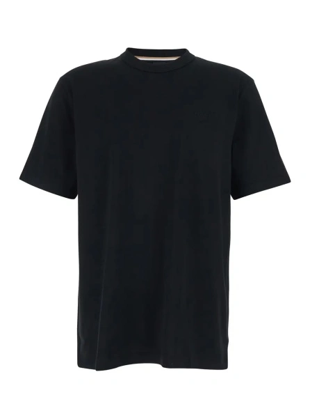 Tricou Hugo Boss negru din bumbac