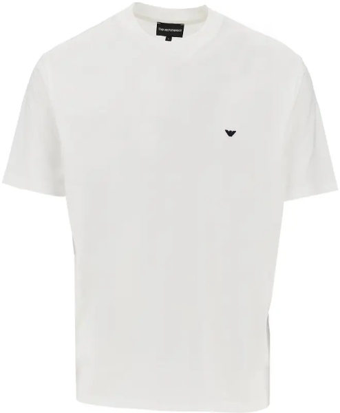 Tricou Lyocell and cotton blend T-shirt with logo