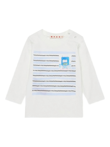 Tricou Marni alb