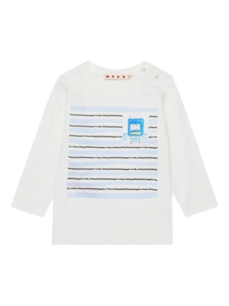 Tricou Marni alb