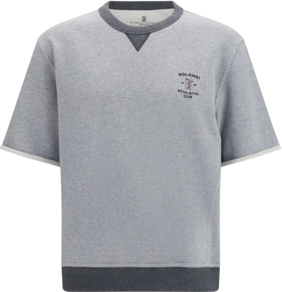 Tricou Melange fabric T-shirt