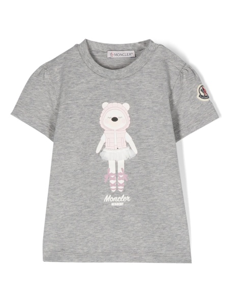 Tricou Moncler gri