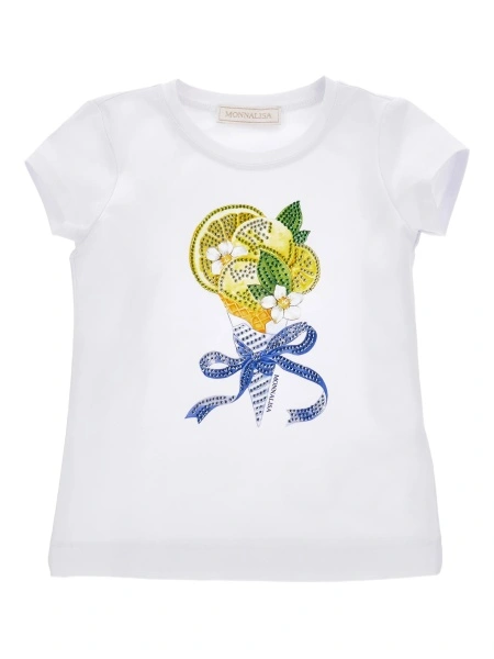 Tricou Monnalisa alb