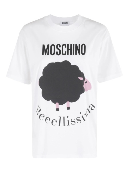 Tricou Moschino alb
