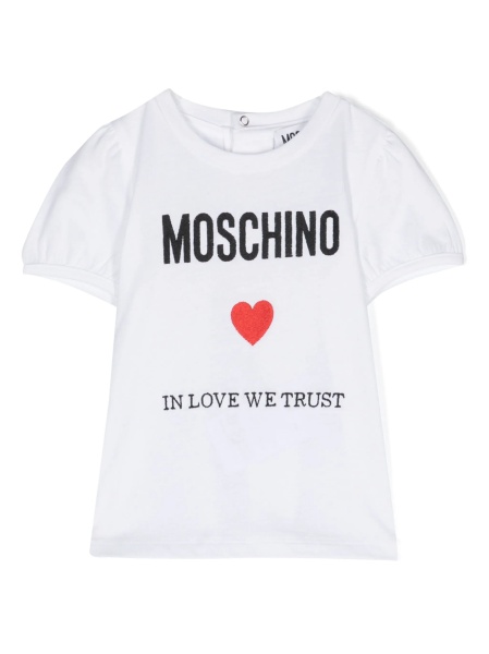 Tricou Moschino alb