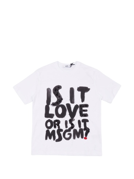 Tricou MSGM alb