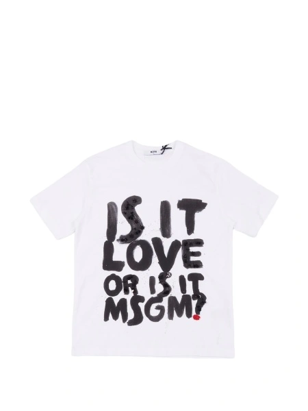 Tricou MSGM alb
