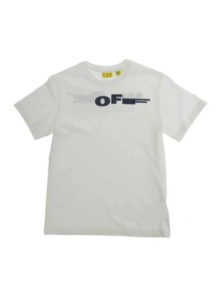 Tricou Off-White alb din bumbac