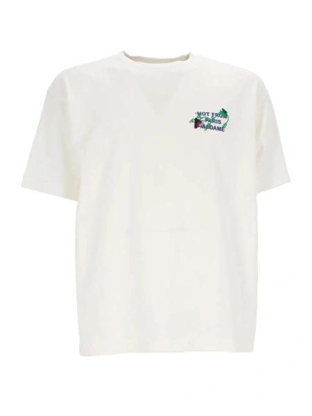Tricou OFF WHITE Vine Embroidered Slogan T-shirt