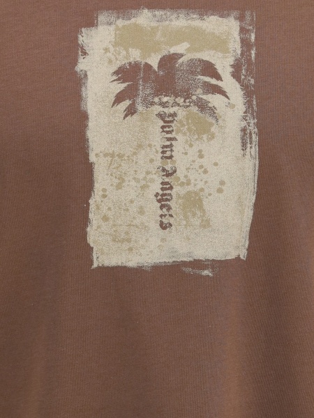 Tricou Palm Angels maro