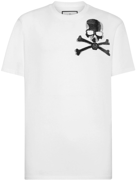 Tricou Philipp Plein alb