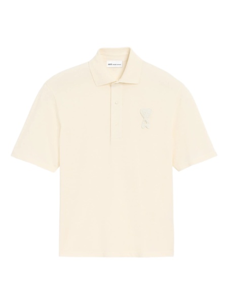 Tricou Polo AMI Paris neutru