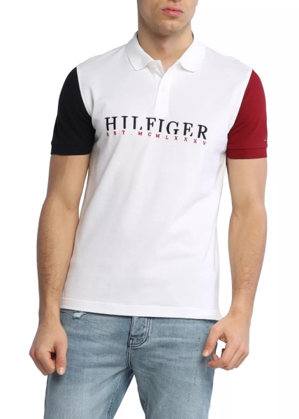 Tricou Polo Branded Colorblock Regular Polo MW0MW220900K4