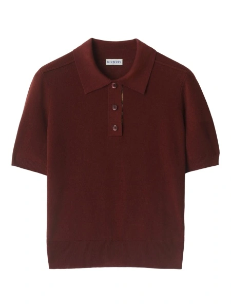 Tricou Polo Burberry maro