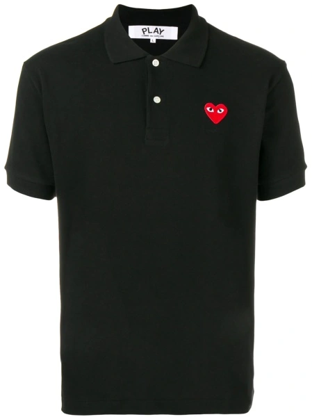 Tricou Polo Comme des Garçons negru