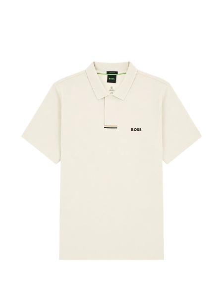 Tricou Polo Hugo Boss neutru din elastan si modal
