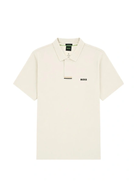 Tricou Polo Hugo Boss neutru din elastan si modal